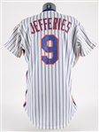 1990 Gregg Jefferies New York Mets Signed Game Worn Home Jersey (MEARS LOA / JSA)