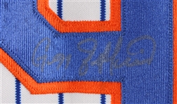 1990 Gregg Jefferies New York Mets Signed Game Worn Home Jersey (MEARS LOA / JSA)