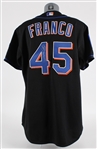 2004 John Franco New York Mets Signed Game Worn Alternate Jersey (MEARS LOA / JSA)