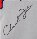 1987 Chuck Finley California Angels Signed Game Worn Road Jersey (MEARS LOA / JSA)