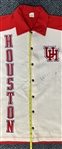1983-84 Akeem Olajuwon Houston Cougars Signed Phi Slama Jama Warm Up Suit (MEARS LOA) 