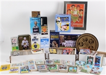 1960's-2020's Gigantic Baseball Memorabilia Collection - Lot of Thousands w/ Baseball Cards, Apparel, MIB Bobbleheads, Racing Sausages Cribbage Board & More