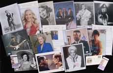 1970's-2010's Hollywood Actors Actresses Entertainers Signed Photo Collection - Lot of 55 w/ Laurence Olivier, Burt Reynolds, Diana Ross, William Shatner, Charlie Sheen, Steven Spielberg & More
