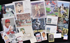 1960-2020's Humongous Baseball Signed Photo Collection - Lot of 175 w/ Ralph Kiner, Buck Leonard, Johnny Mize, Buck O'Neil, Kirby Puckett, Ryne Sandberg, Duke Snider, Ichiro Suzuki & More