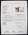 1981 Ted Williams  Boston Red Sox Autographed 40th Anniversary Gateway Envelope *JSA*