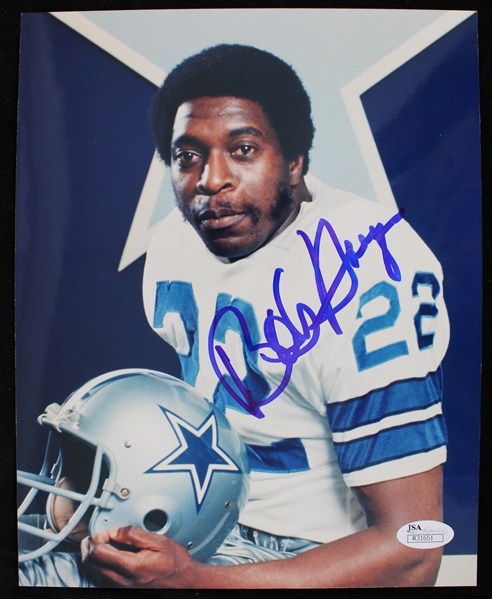 1965-74 Robert "Bullet Bob" Hayes Dallas Cowboys Signed 8"x10" Photo *JSA*