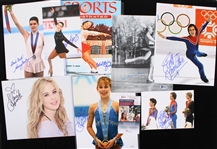 1950's-2020's Tara Lipinski, Nancy Kerrigan, Michelle Kwan & more Winter Olympic Athletes Signed  8x10 Photos (Lot of 40+)