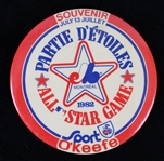 1982 Montreal Expos MLB All Star Game 3.5" Pushback Button