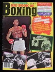 1976 Big Book of Boxing Magazine w/ Clubhouse Muhammad Ali Signature