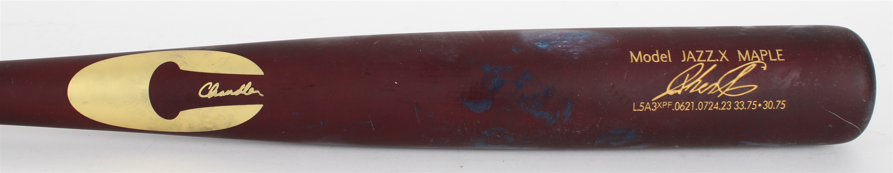 2023 Jazz Chisholm Miami Marlins Chandler Professional Model Game Used Bat (MEARS A9)