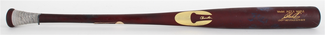 2023 Jazz Chisholm Miami Marlins Chandler Professional Model Game Used Bat (MEARS A9)