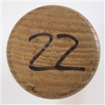 1977-79 Charlie Moore Milwaukee Brewers H&B Louisville Slugger Professional Model Game Used Bat (MEARS LOA)