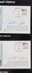 1985 Pete Rose Makes History Signed 18x22 Framed LE Envelopes (JSA)