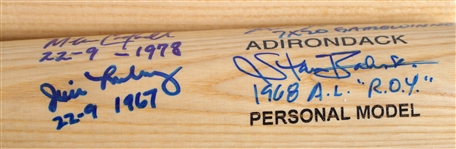 1980's-1990's Signed Baseball Bat Collection - Lot of 9 w/ Frank Thomas, Wade Boggs, Will Clark & More (JSA) 