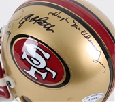 1995 San Francisco 49ers Multi Signed Mini Helmet w/ Joe Perry, John Henry Johnson, Hugh McElhenny & More (JSA)