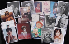 1960s-2010s Celebrity Signed 8x10 Photos w/ Joan Crawford, Drew Barrymore & more (Lot of 45+)