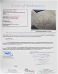 1979 New York Cosmos Legends Multi Signed Soccer Ball w/ 8 Signatures Including Pele, Carlos Alberto & More *Full JSA Letter*
