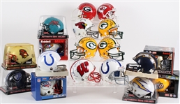 1990s NFL Signed Jersey, Mini Helmets w/ Fuzzy Thurston, Lynn Dickey, Hornung & more (Lot of 50+)(JSA)