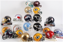 1990s NFL Signed Jersey, Mini Helmets w/ Fuzzy Thurston, Lynn Dickey, Hornung & more (Lot of 50+)(JSA)