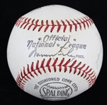 1951-69 Jackie Robinson, Bob Feller, Lou Boudreau Cleveland Indians & More Signed Giles ONL Spaulding Baseball (JSA)