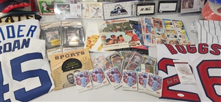 1960's-Present Signed Baseballs, Caps, Jerseys, Programs, Cards and more(Lot of 130+)