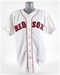 1986 Jim Rice Boston Red Sox Signed Professional Model Home Jersey (MEARS LOA / JSA)