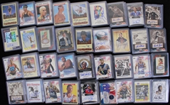 1910's-2010's Basketball Boxing Olympics Racing Trading Card Collection - Lot of 550+ with Majority Signed