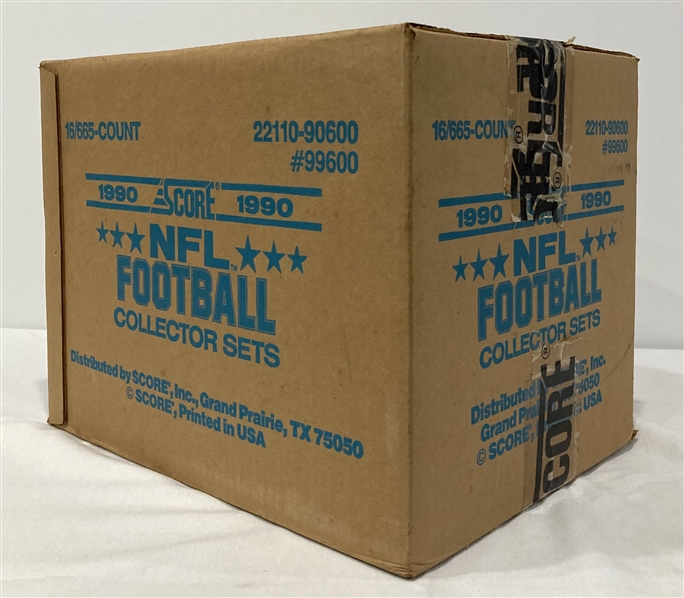 1990 Score Series 2 Sealed Football Case Unopened 16 boxes 