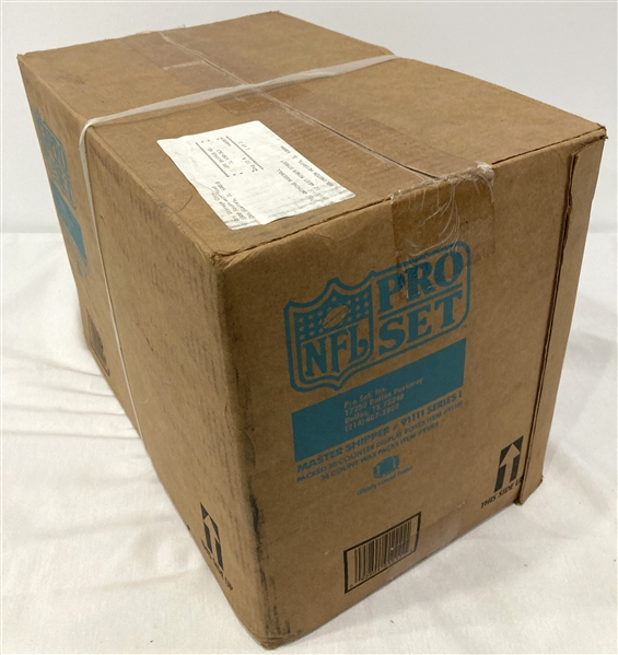 1991 Pro Set NFL Series 1 Sealed Case 20/36 Count 