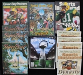 1981-2011 Green Bay Packers Yearbooks & Programs (Lot of 40+)