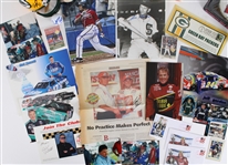 1990s-2010s Signed Baseballs, Photos, Mini Helmets w/ Robin Yount, Gilbert Brown & more (Lot of 30+)
