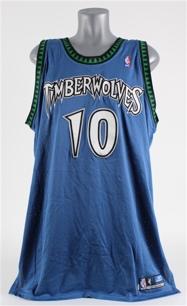 2003-04 Wally Szczerbiak Minnesota Timberwolves Game Worn Road Jersey (MEARS A5)