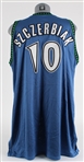 2003-04 Wally Szczerbiak Minnesota Timberwolves Game Worn Road Jersey (MEARS A5)