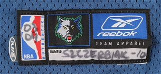 2003-04 Wally Szczerbiak Minnesota Timberwolves Game Worn Road Jersey (MEARS A5)