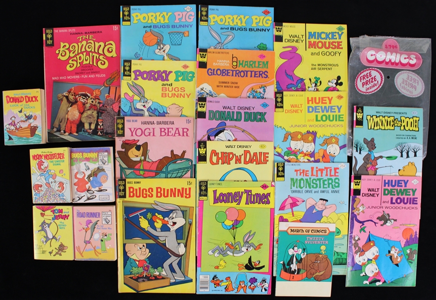 1969-1980 Walter Lantz Big Little Books & Disney Comics (Lot of 21)