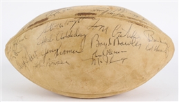 1966 Super Bowl I Champion Green Bay Packers Team Signed Football w/ 47 Signatures Including Vince Lombardi, Bart Starr, Ray Nitschke & More *Full JSA Letter*