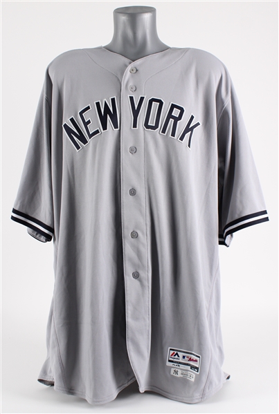 2019 CC Sabathia New York Yankees Signed Postseason Road Jersey (MEARS A5 / JSA)