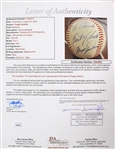 1966-69 Fergie Jenkins Chicago Cubs Signed ONL Giles Baseball *Full JSA Letter*