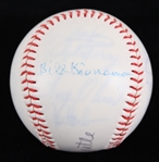 1990's Mickey Mantle New York Yankees Signed Baseball (JSA)