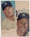 1953-67 Mickey Mantle NY Yankees Signed Sport Magazine Page (PSA/DNA)