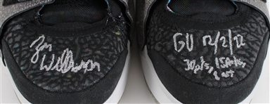 2022 (December 2) Zion Williamson New Orleans Pelicans Signed Nike Game Worn Sneakers (MEARS LOA / JSA / Fanatics) 