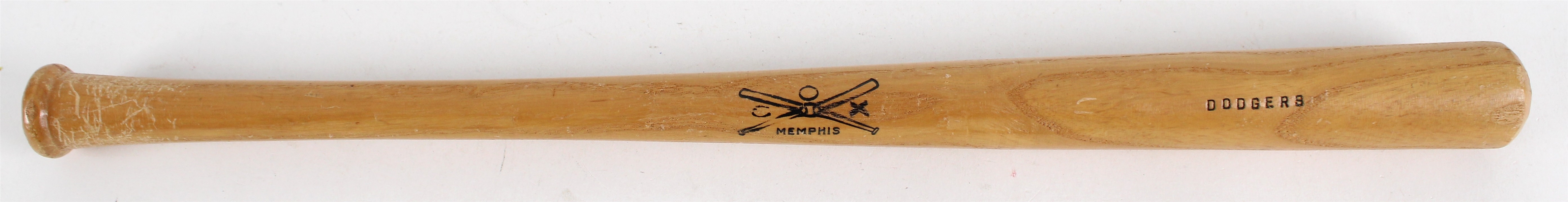 1950s-60s Memphis Dodgers 19" Mini Baseball Bat