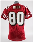 1996 Jerry Rice San Francisco 49ers Home Jersey (MEARS A5)