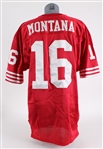 1990 Joe Montana San Francisco 49ers Home Jersey w/ Trading Card (MEARS LOA)