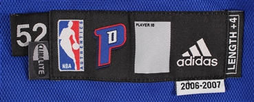 2006-07 Richard Hamilton Detroit Pistons Game Worn Road Jersey (MEARS A5) 