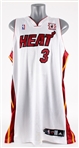 2007-08 Dwyane Wade Miami Heat Game Worn Home Jersey (MEARS A5)