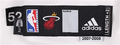 2007-08 Dwyane Wade Miami Heat Game Worn Home Jersey (MEARS A5)