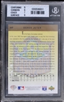 1993 Derek Jeter NY Yankees Upper Deck #449 (Beckett Slabbed 8 NM-MT)