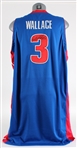 2002-03 Ben Wallace Detroit Pistons Signed Game Worn Road Jersey (MEARS A5 / JSA) Defensive Player of the Year Season