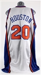 2000-01 Allan Houston New York Knicks Signed Game Worn Home Jersey (MEARS A5 / JSA)